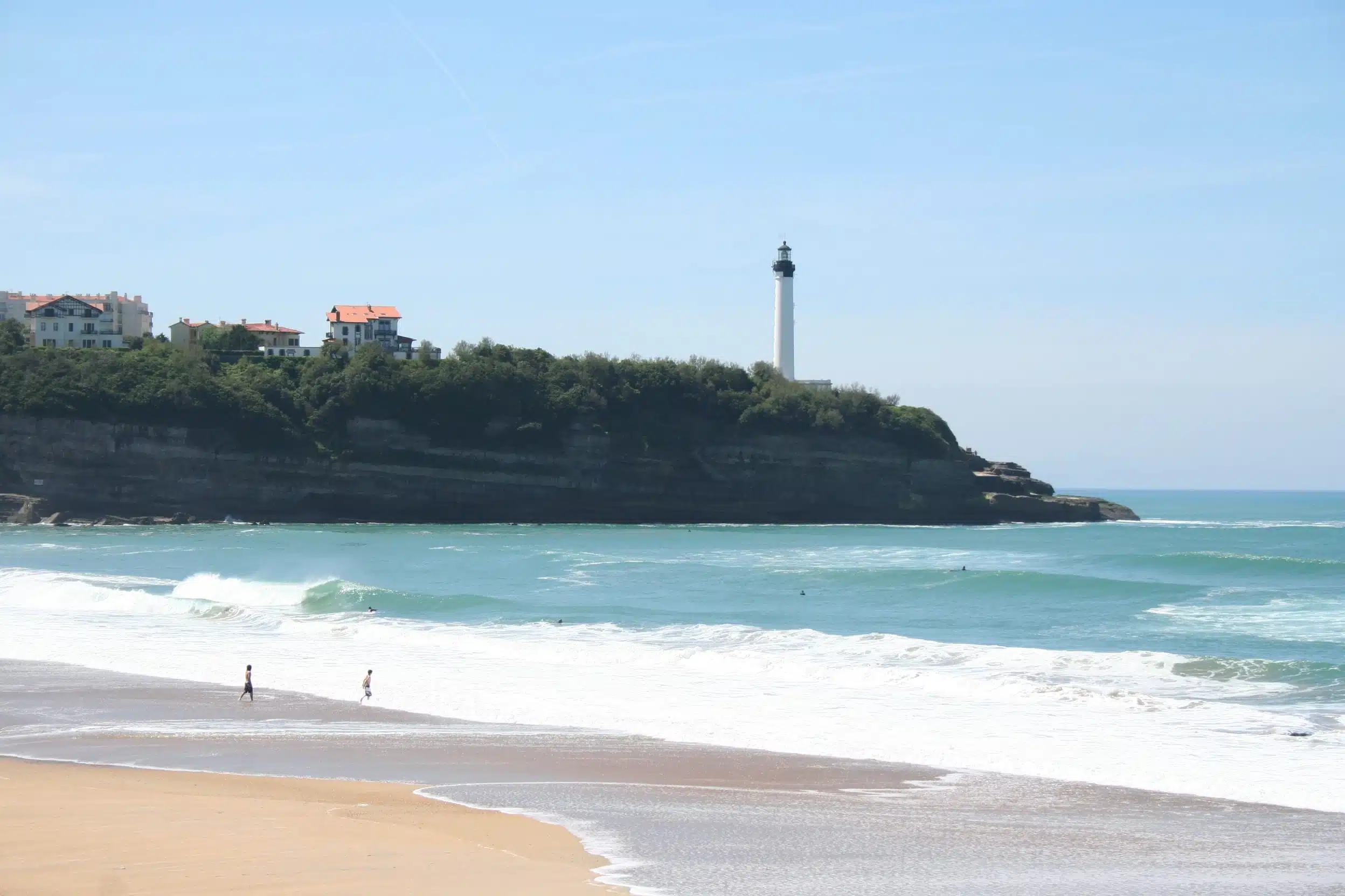 camping anglet plage phare pays basque