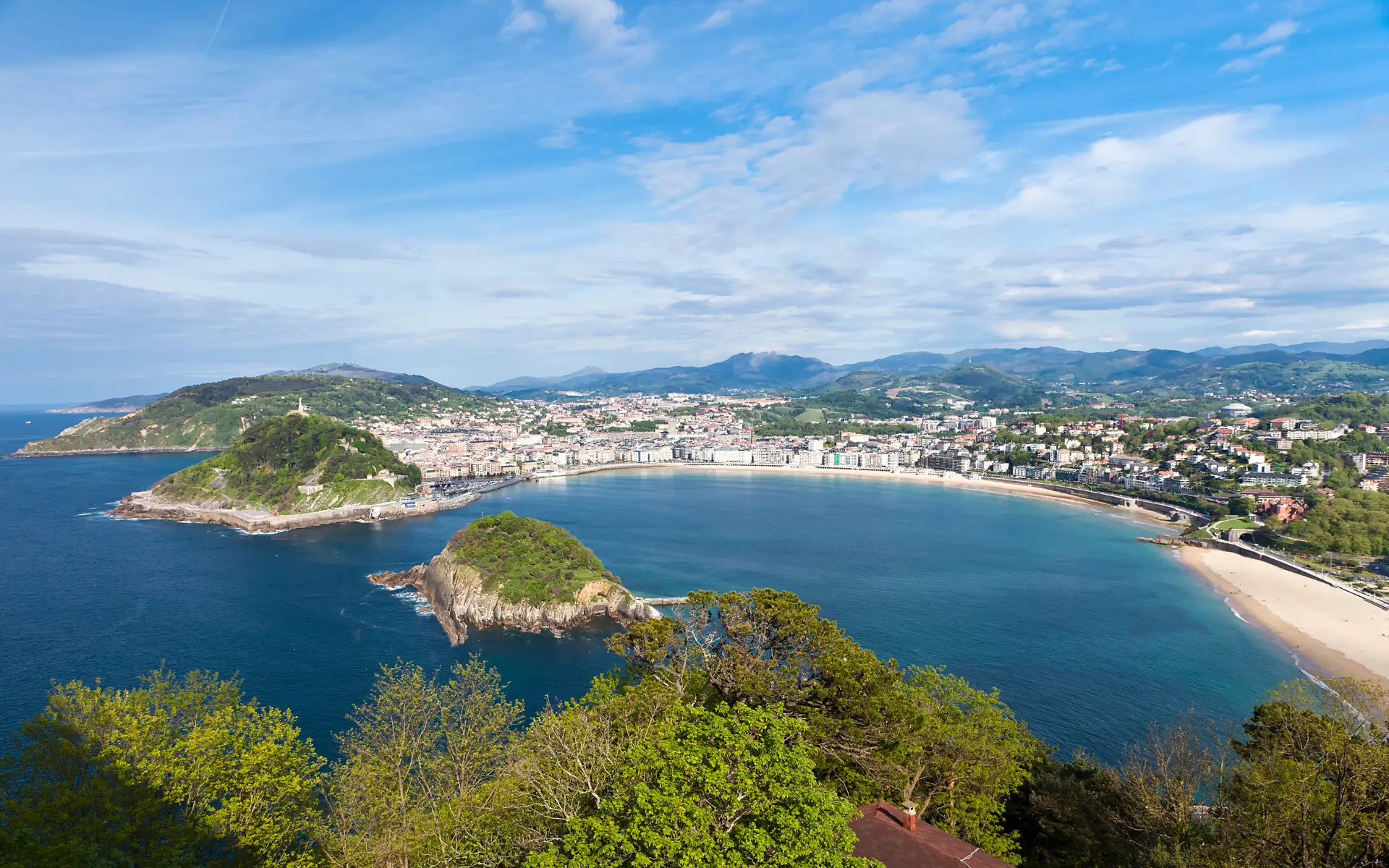 camping pres san sebastian pays basque