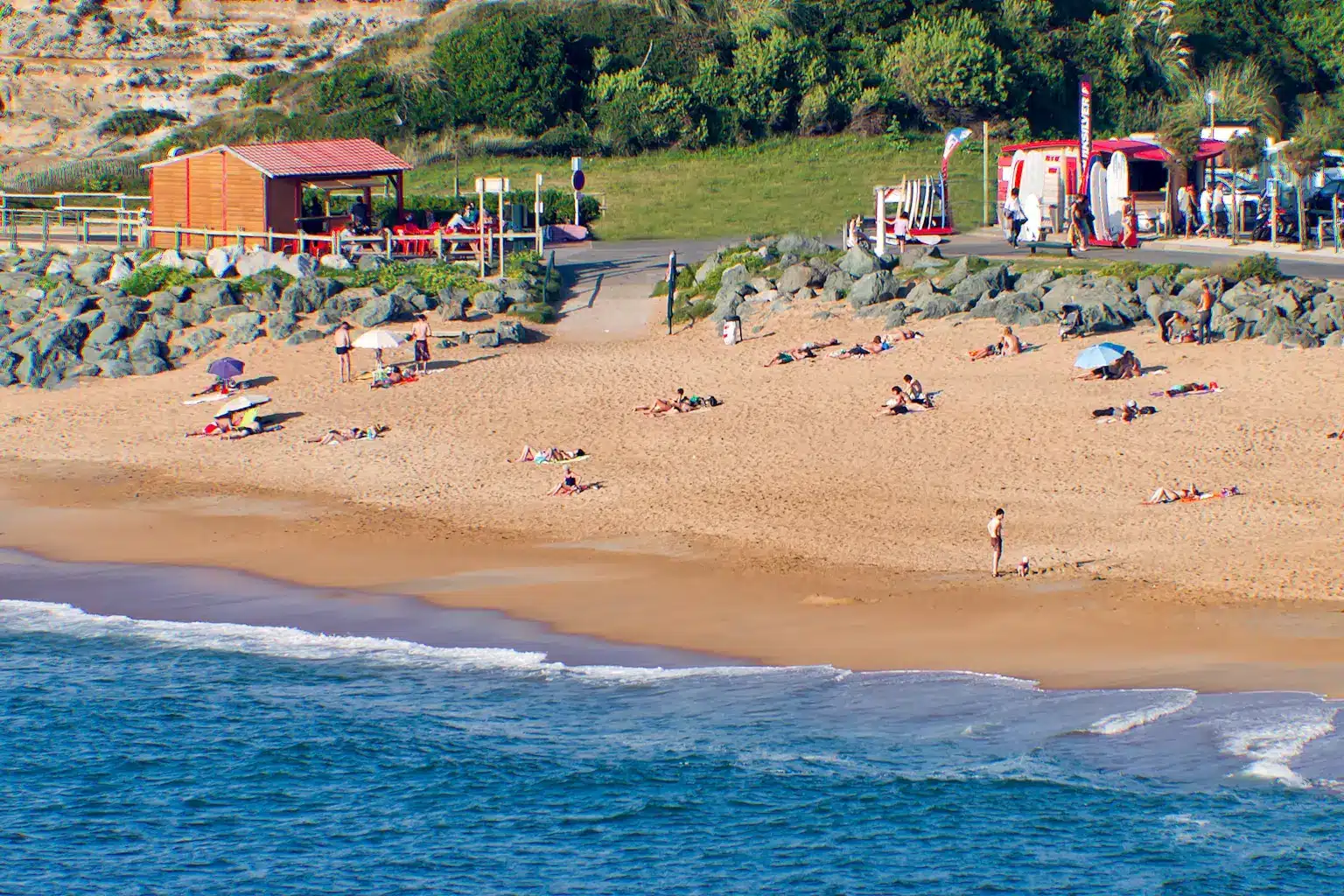 plage anglet pays basque