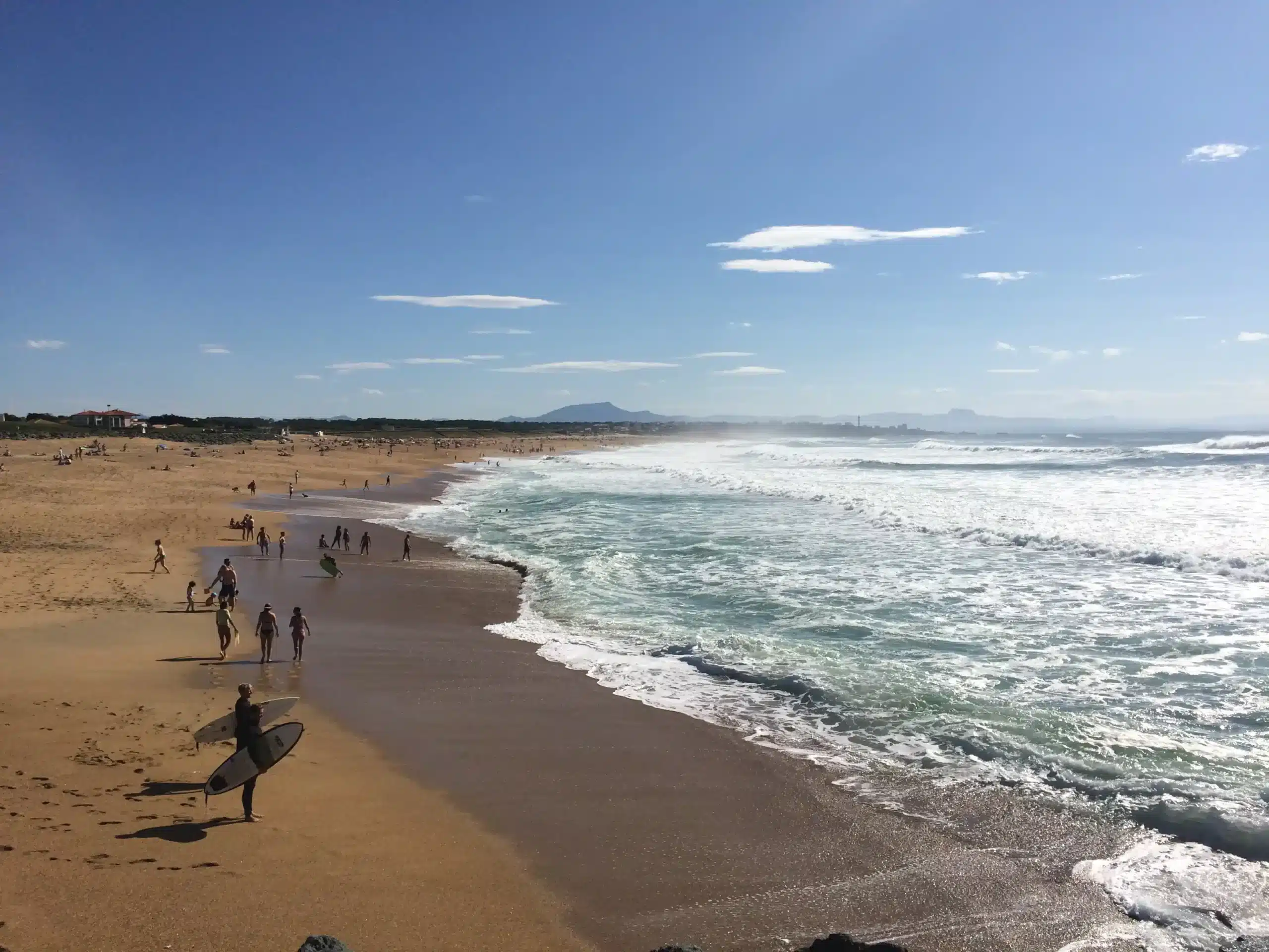 Anglet les plages