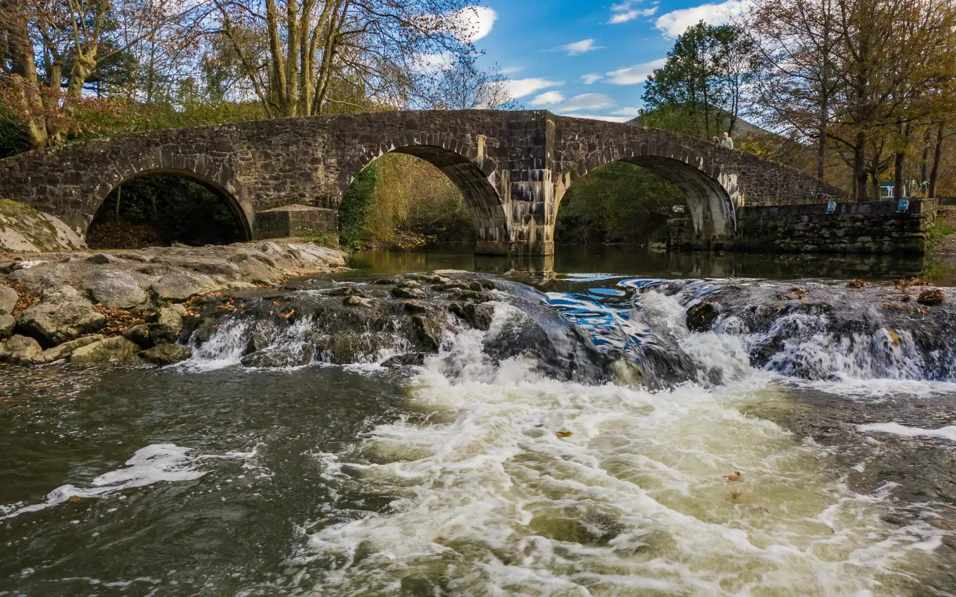 Puente romano Ur Hertsi Ascain País Vasco