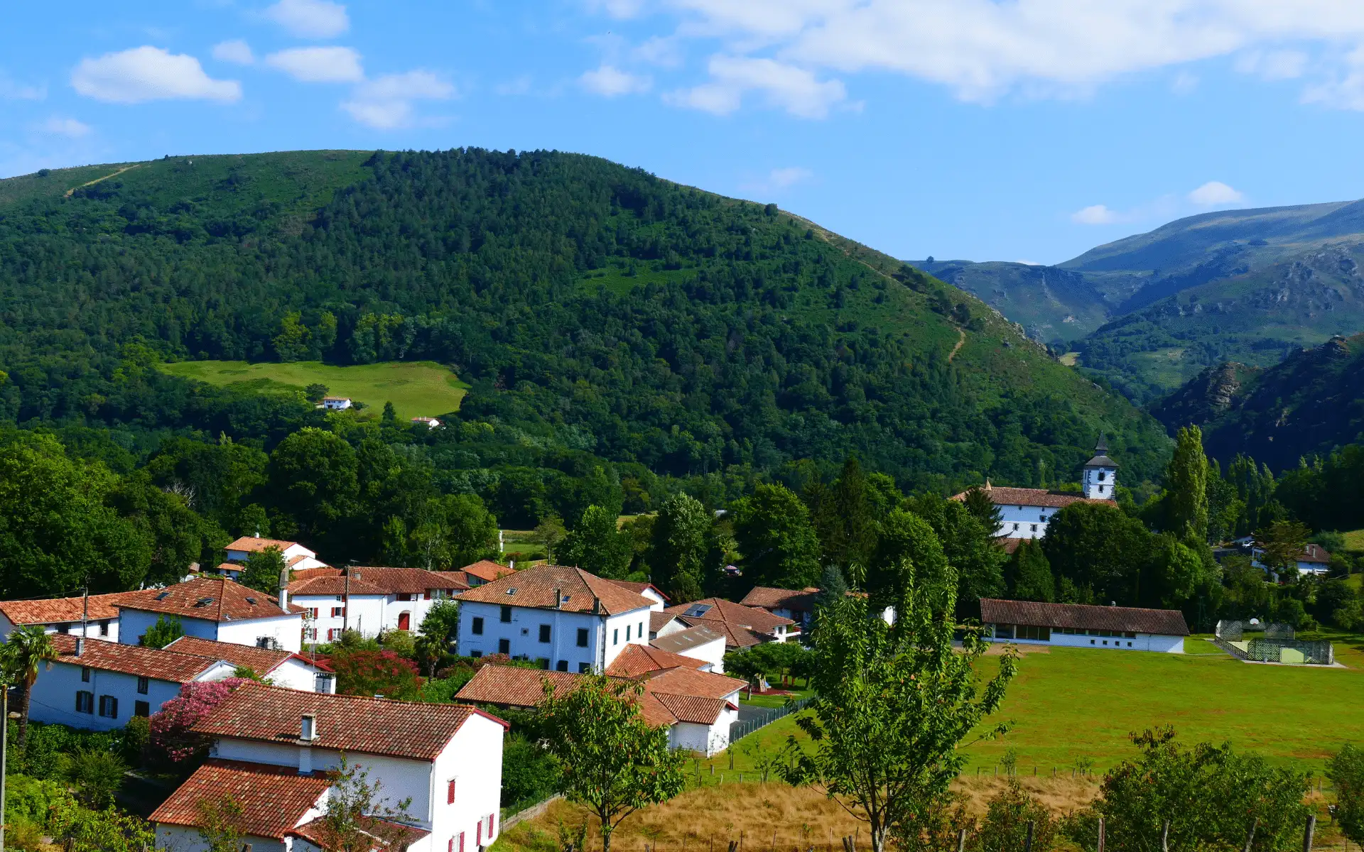 camping near itxassou basque country