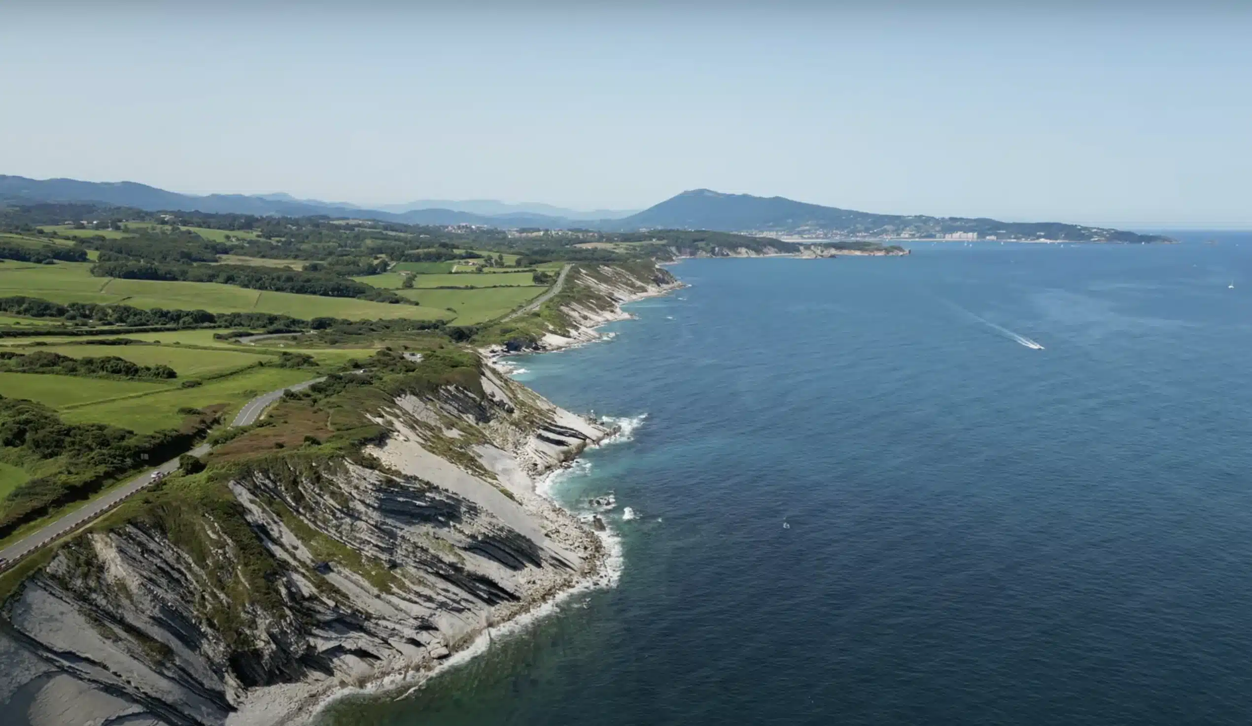 ecologie zeezicht berg baskenland