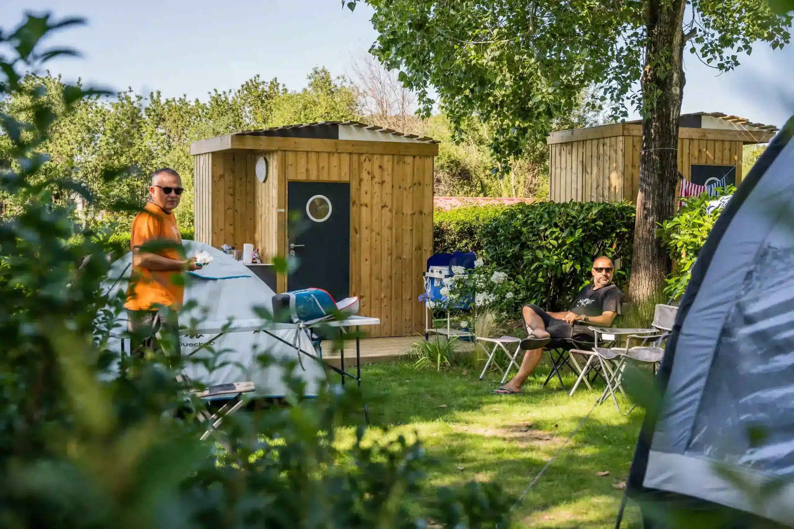 premium standplaatsen camping Ametza