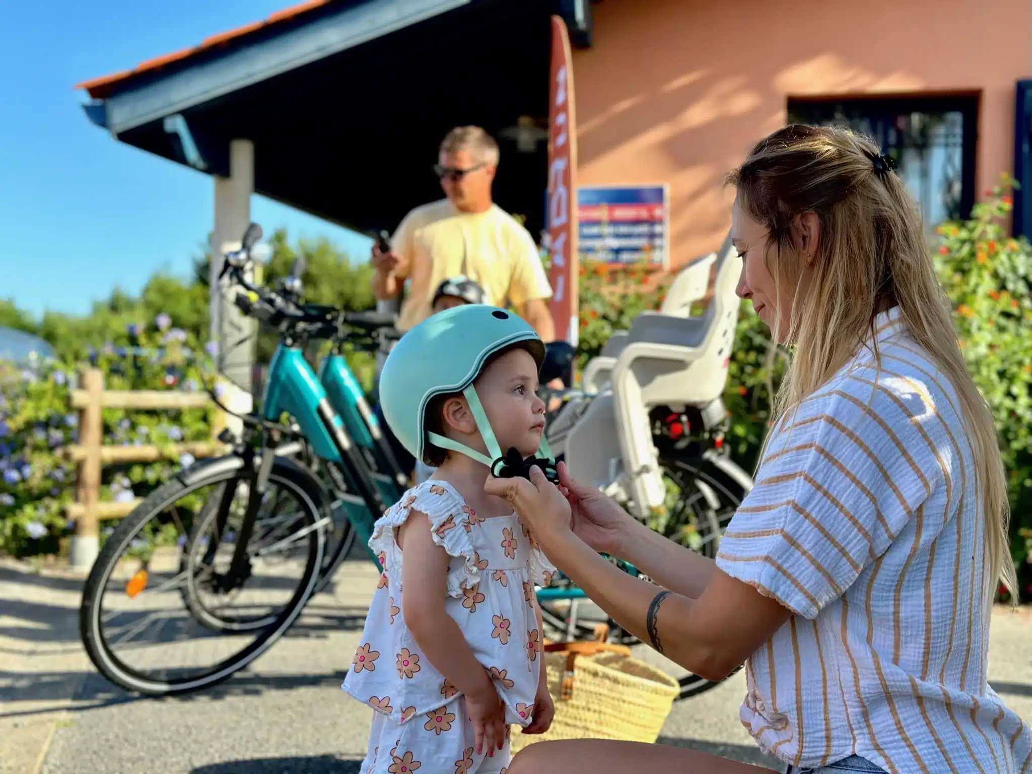 familievakantie baskenland camping fietsverhuur