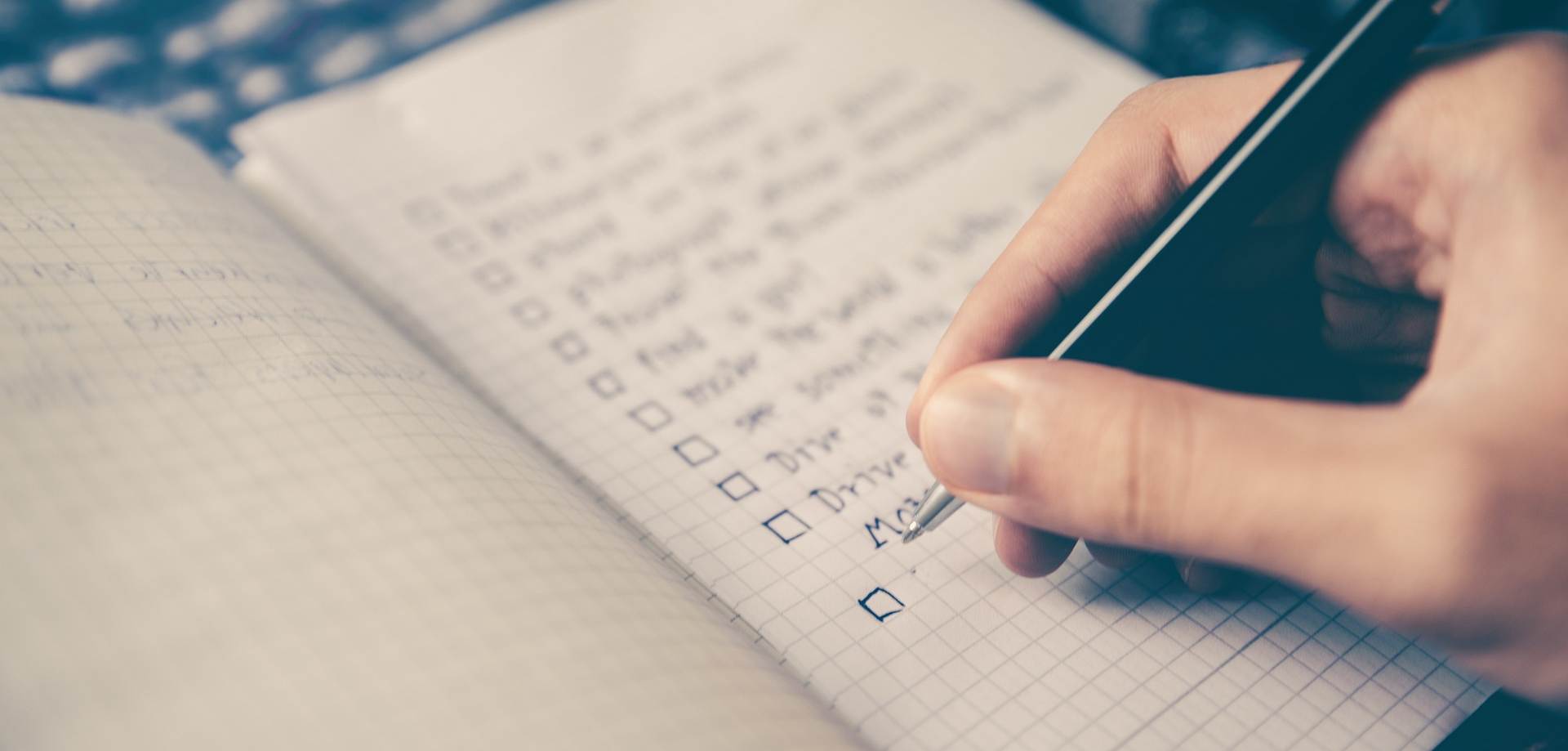 check list mobil home camping